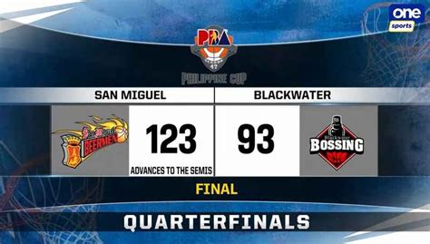 Beermen get back at Hotshots, move one win away from 29th title .